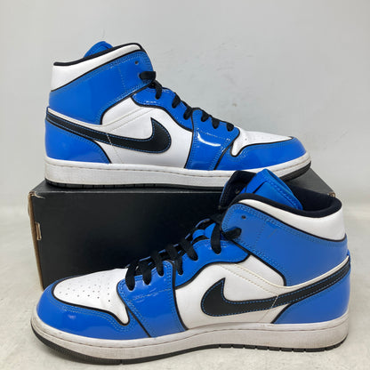 Jordan 1 Mid Signal Blue
