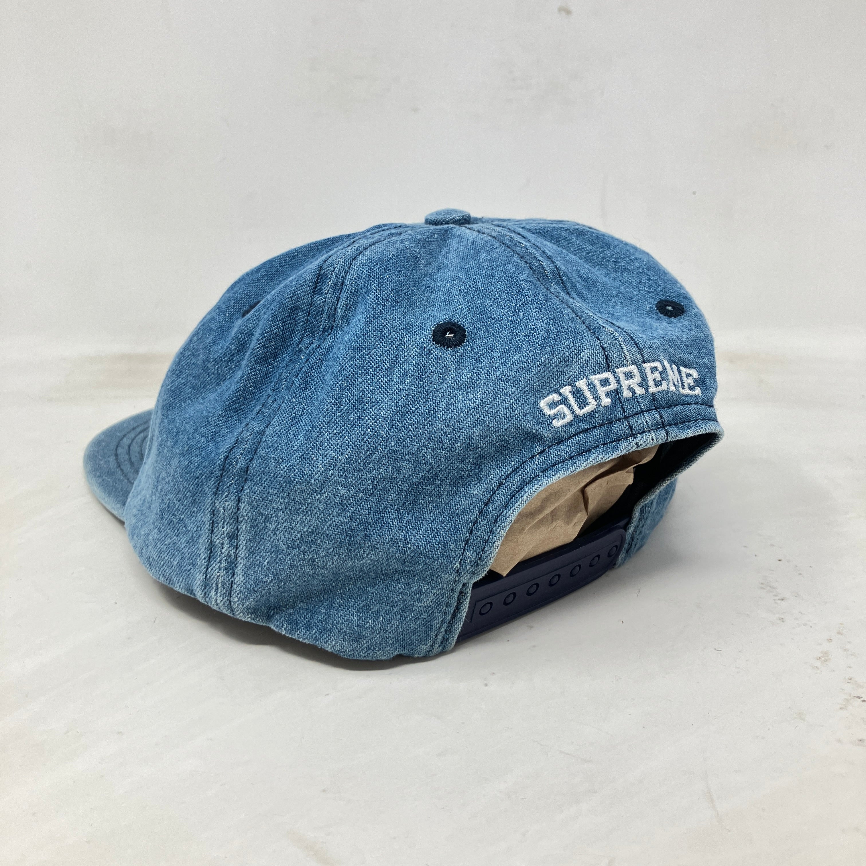 Supreme Flowers 6-Panel Denim