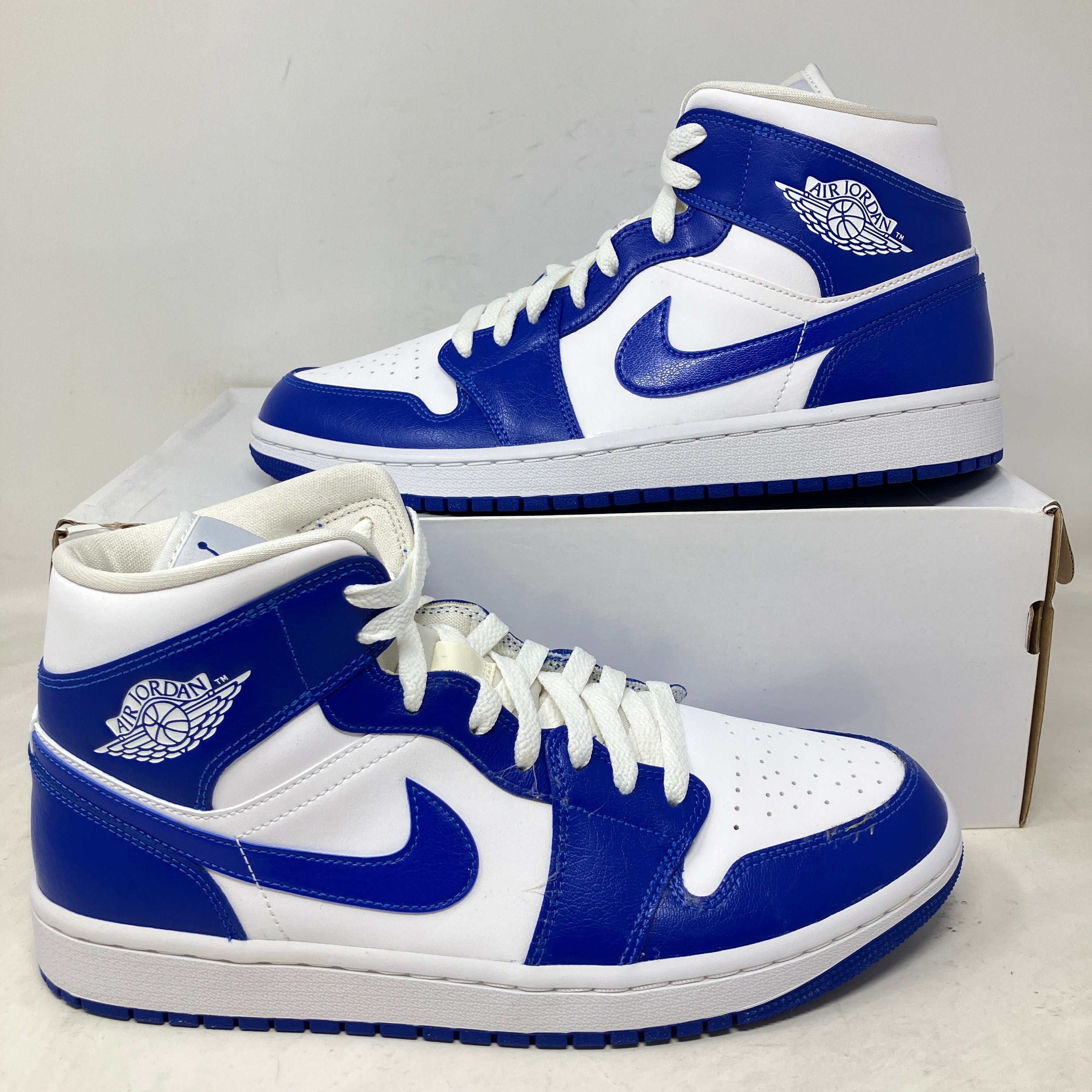 Jordan 1 Mid Kentucky Blue (Women's)