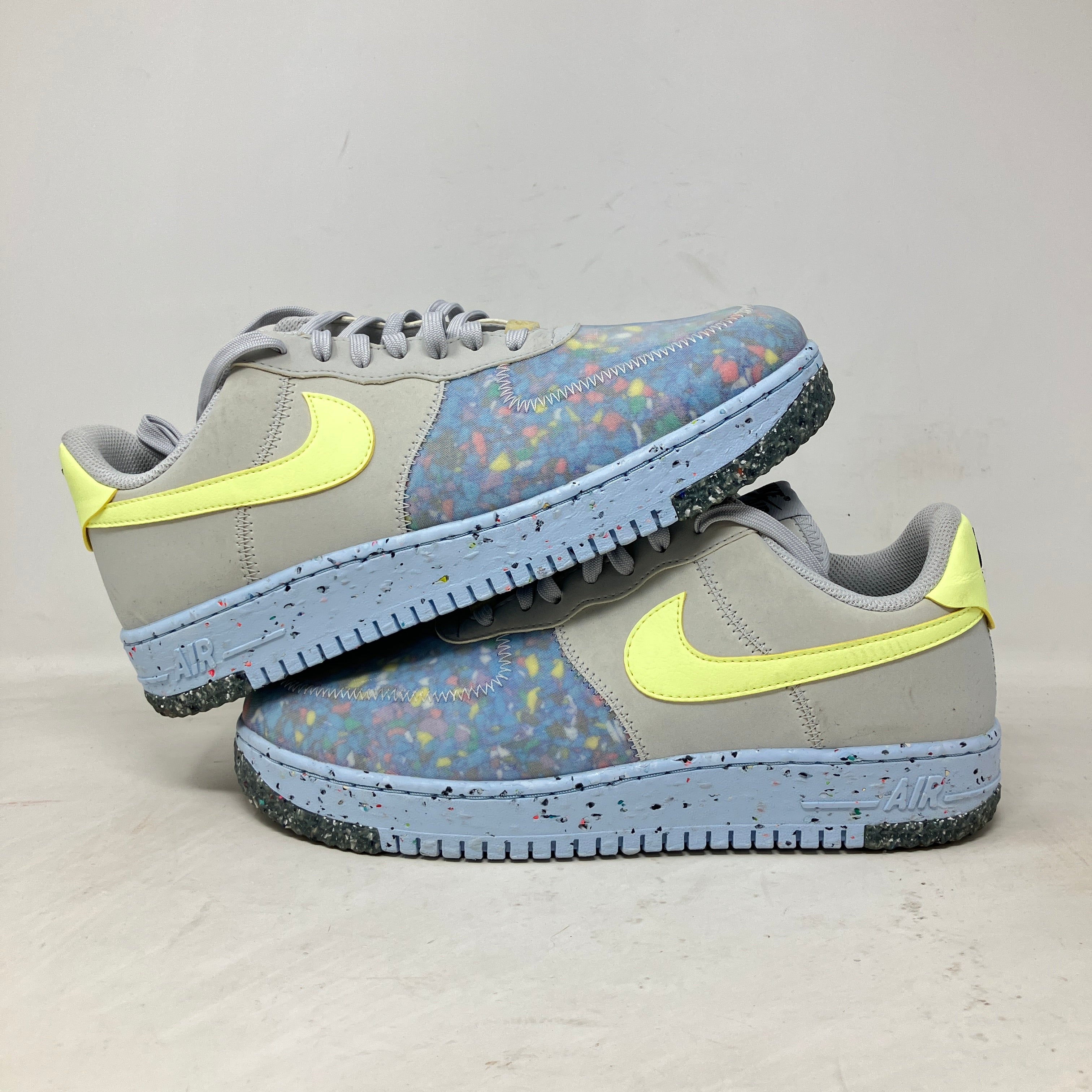 Nike Air Force 1 Crater Pure Platinum Barely Volt