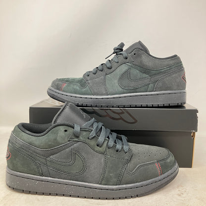 Jordan 1 Low SE Craft Dark Smoke Grey Varsity Red
