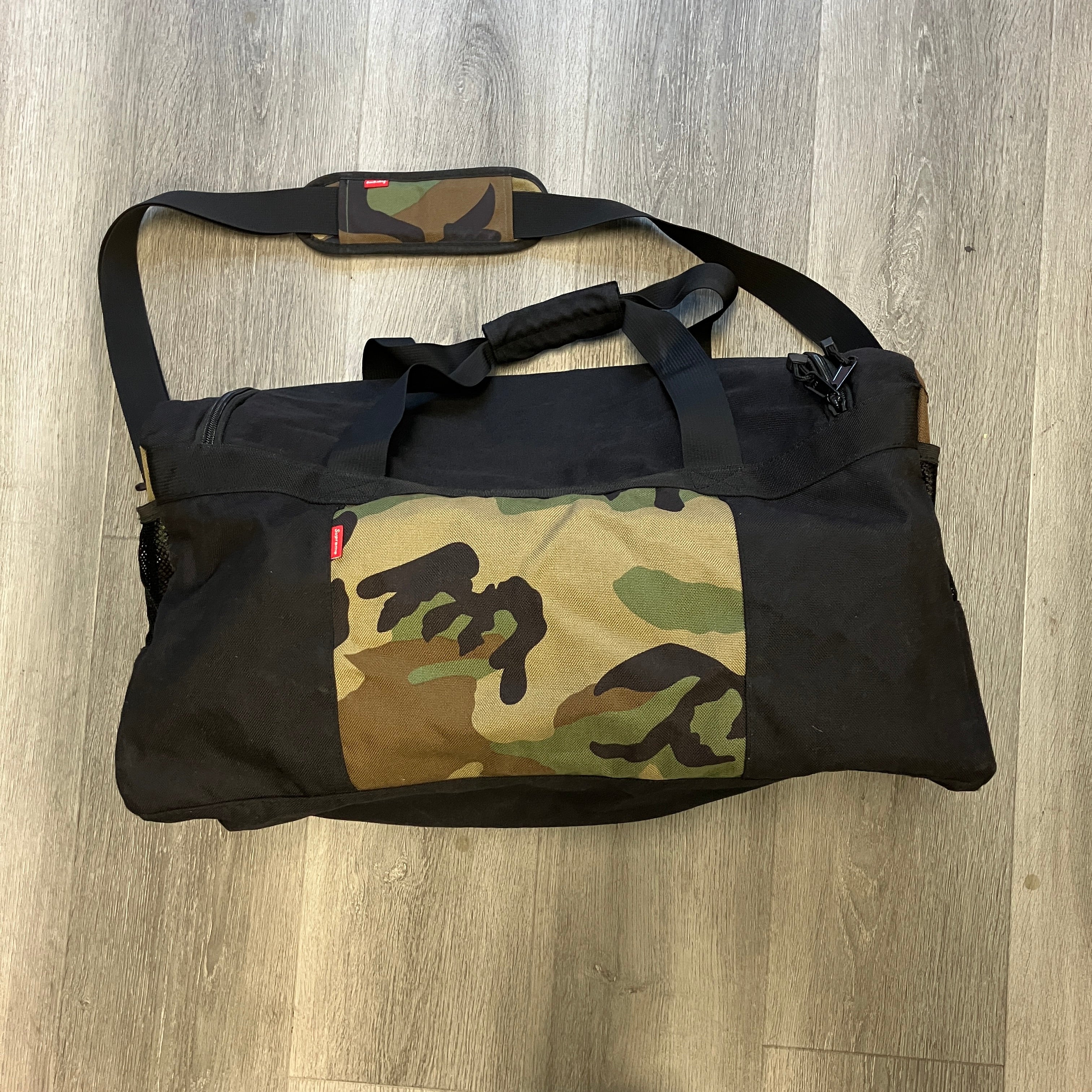 Supreme Duffle Bag Woodland Camo (SS14)