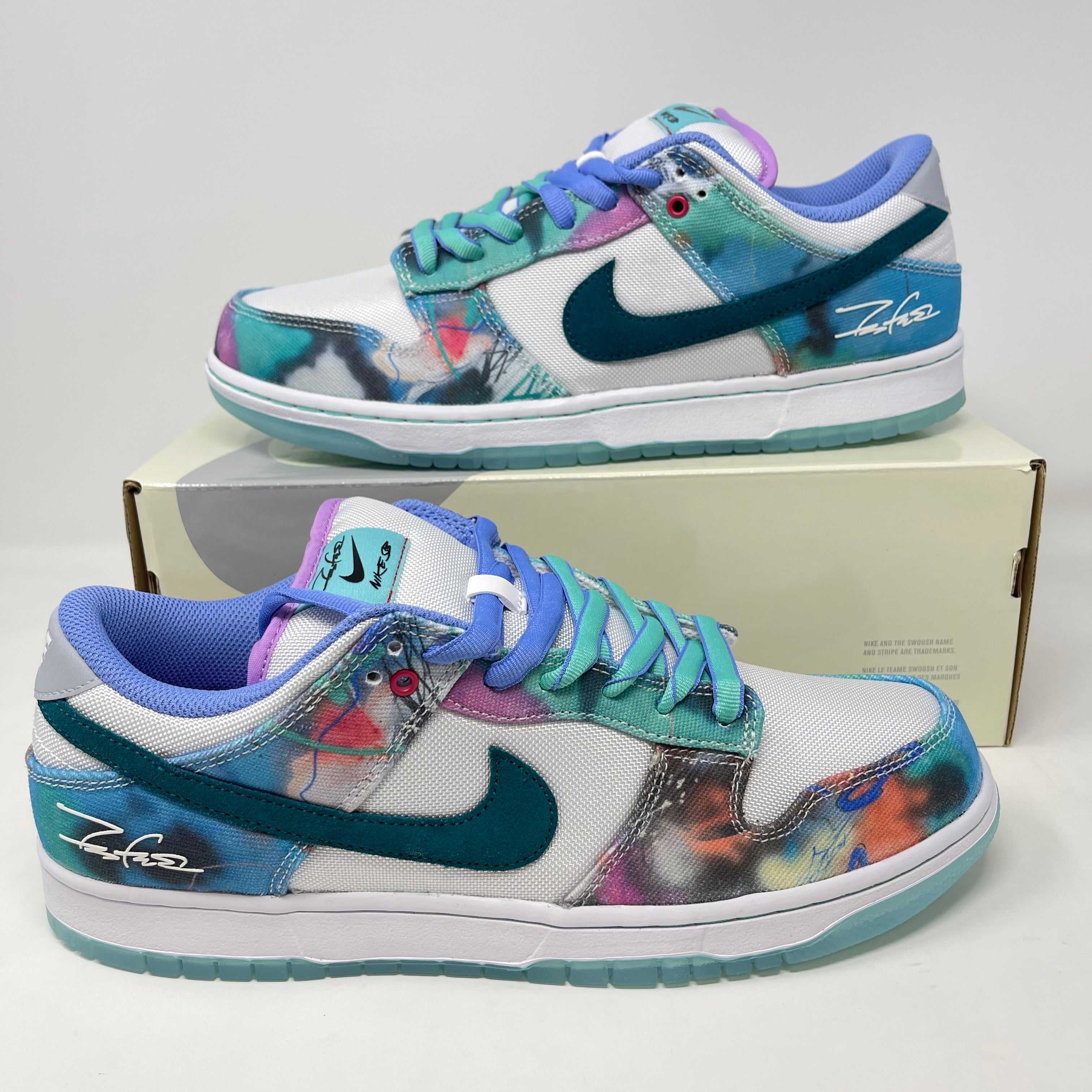 Nike SB Dunk Low Futura Laboratories Bleached Aqua