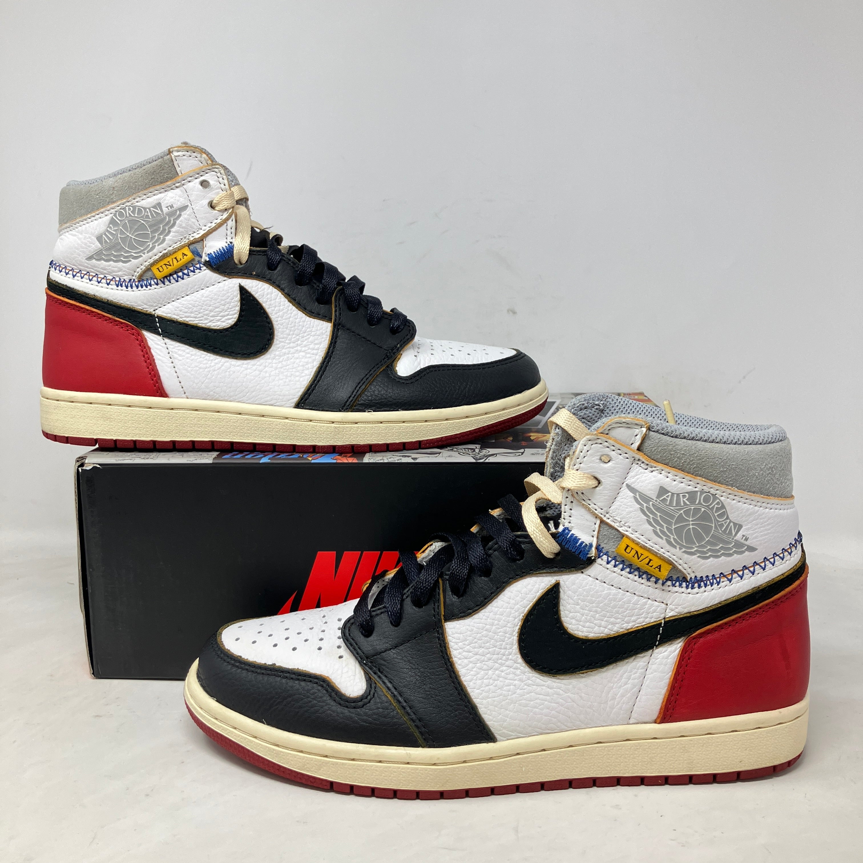 Jordan 1 Retro High Union Los Angeles Black Toe