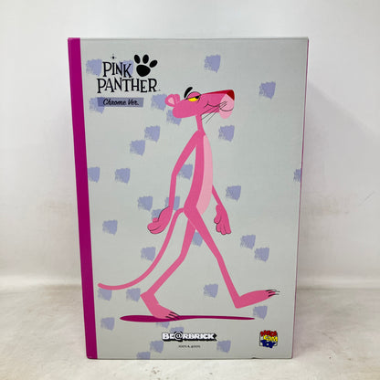 Bearbrick x Pink Panther 100% & 400% Set Chrome Ver.