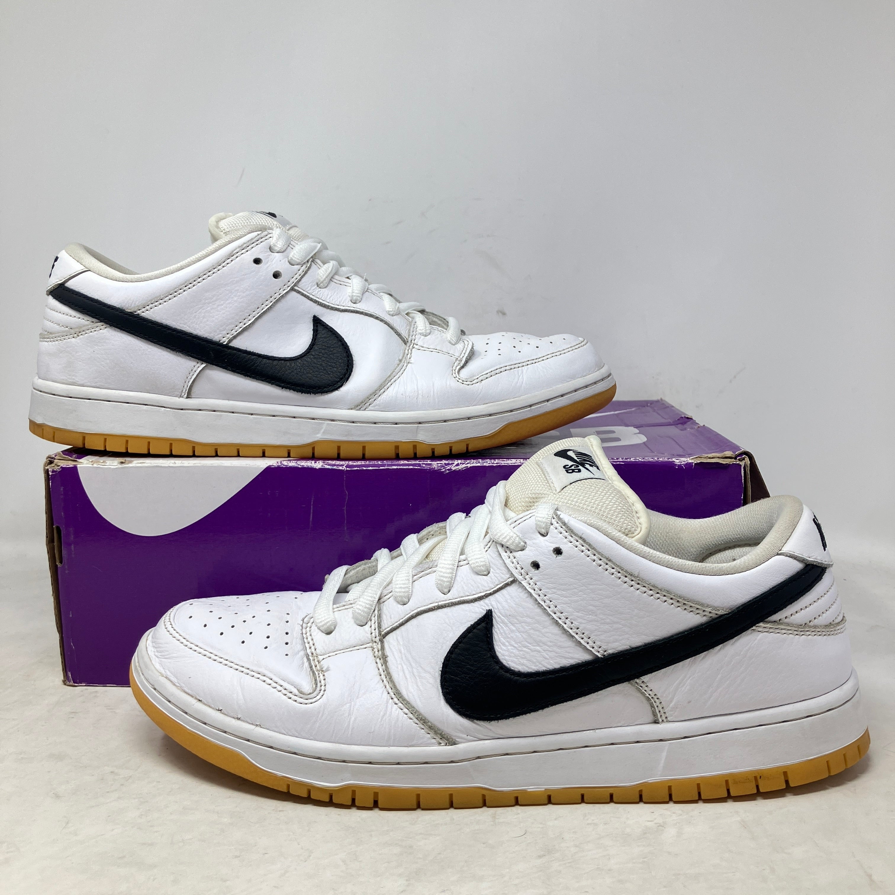 Nike SB Dunk Low Pro White Gum
