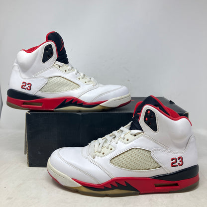Jordan 5 Retro Fire Red Black Tongue (2013)