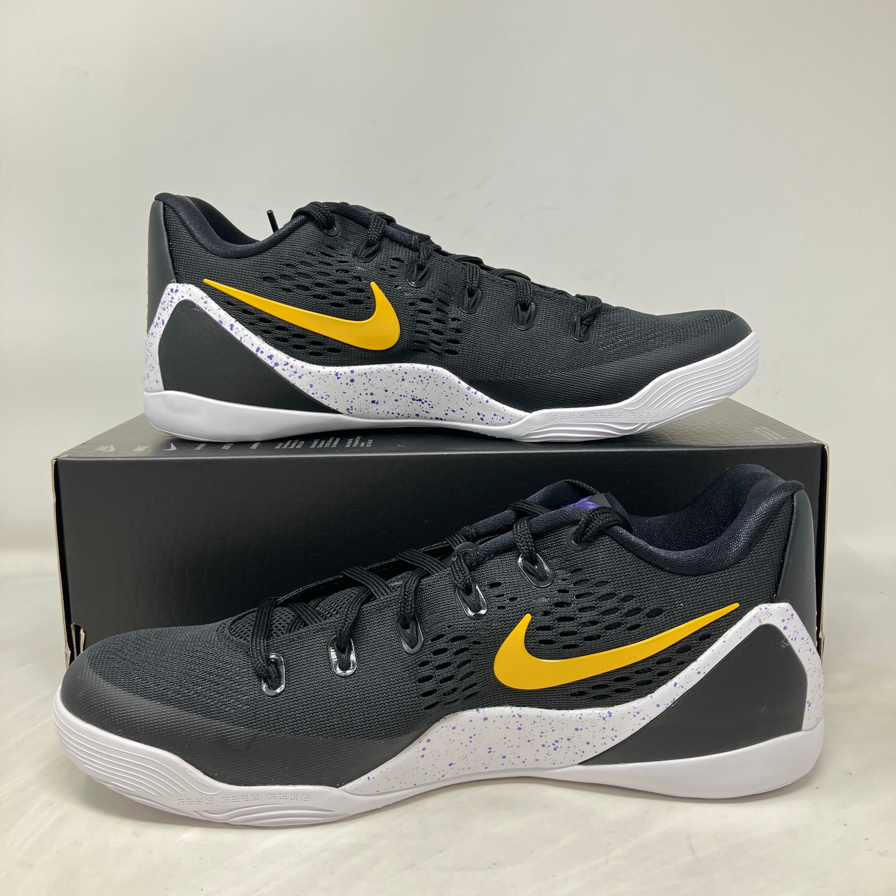 Nike Kobe 9 EM Low Protro TB Black University Gold