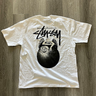 Stussy FW22 Angel Tee White