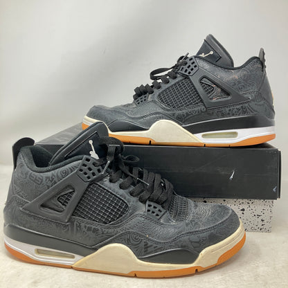 Jordan 4 Retro Laser Black Gum