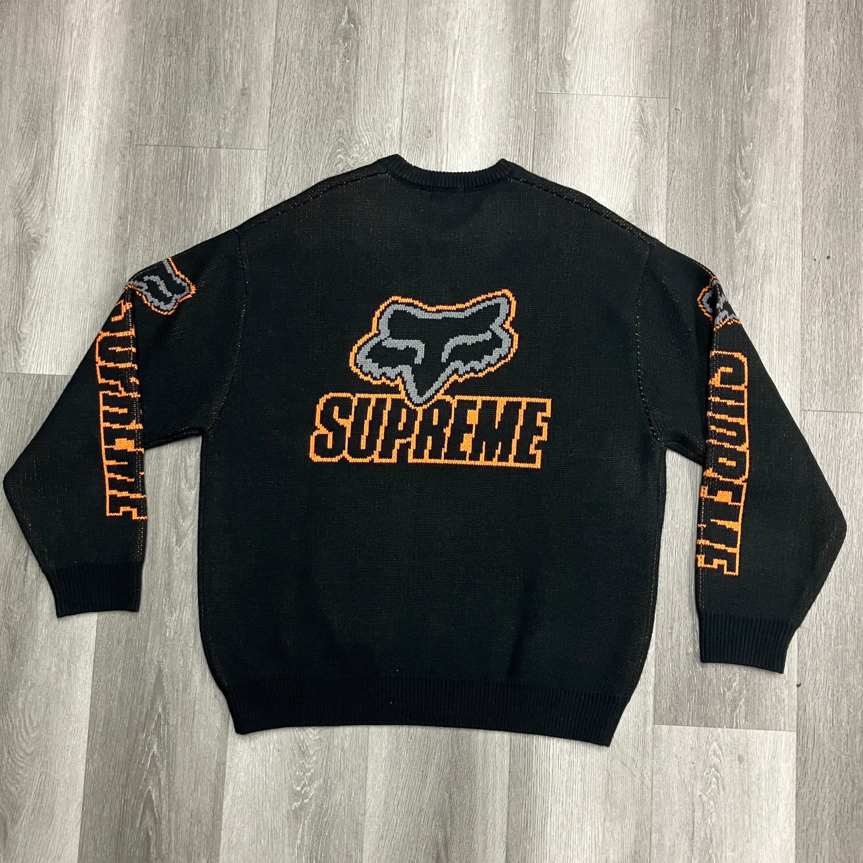 Supreme Fox Racing Sweater Black