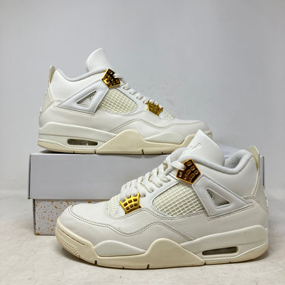 Jordan 4 Retro Metallic Gold (Women's)