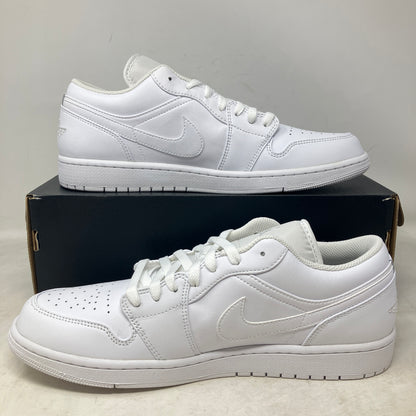 Jordan 1 Low Triple White
