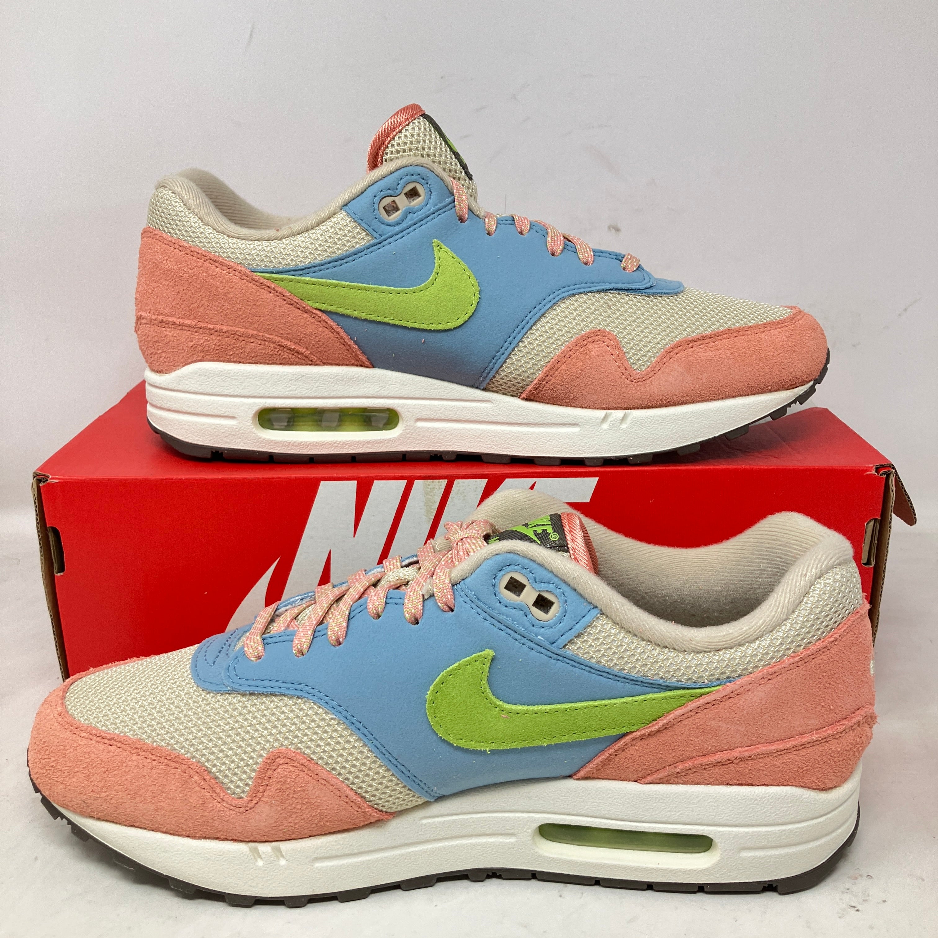Nike Air Max 1 Light Madder Root Worn Blue