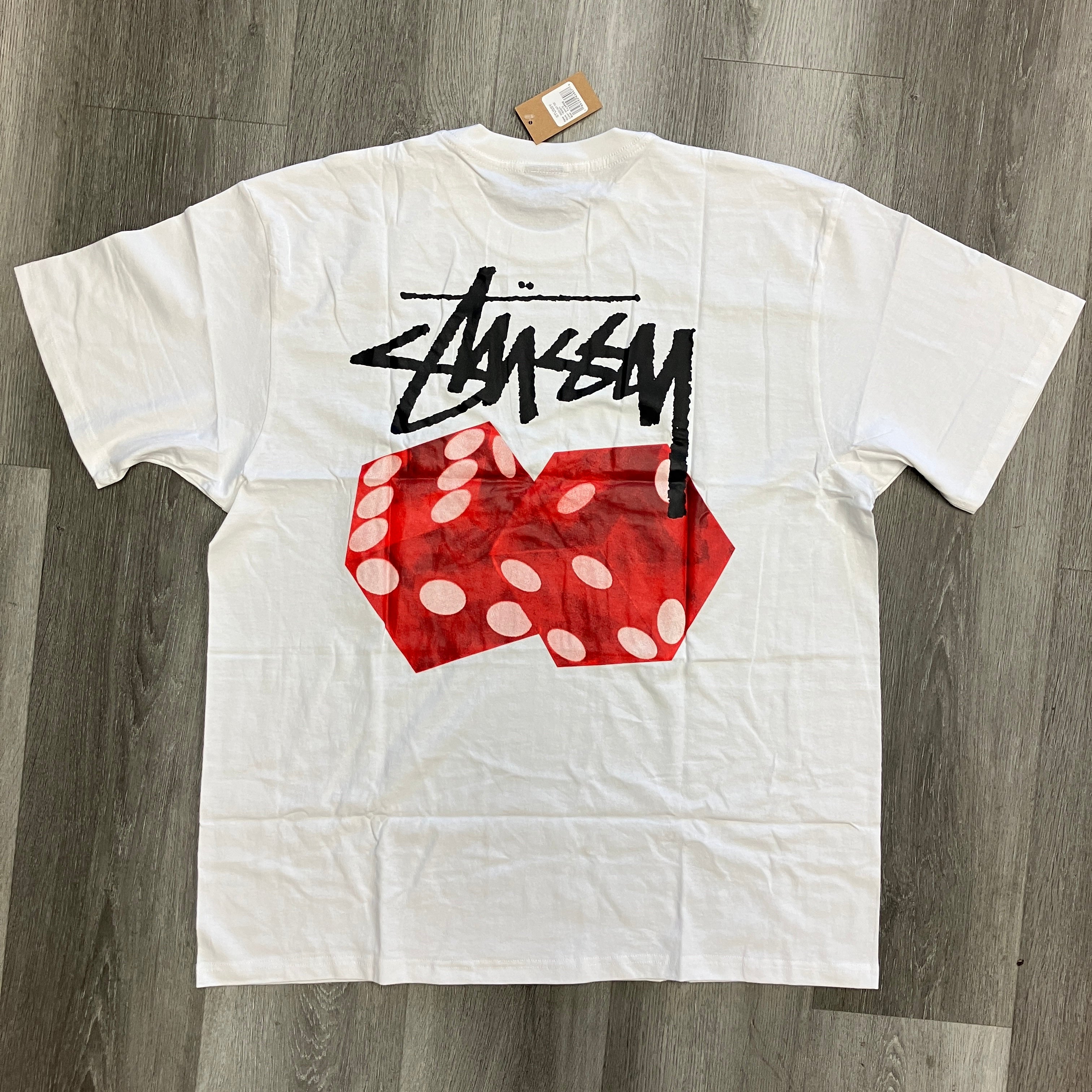 Stussy Diced Out Tee White – Hidden Realm