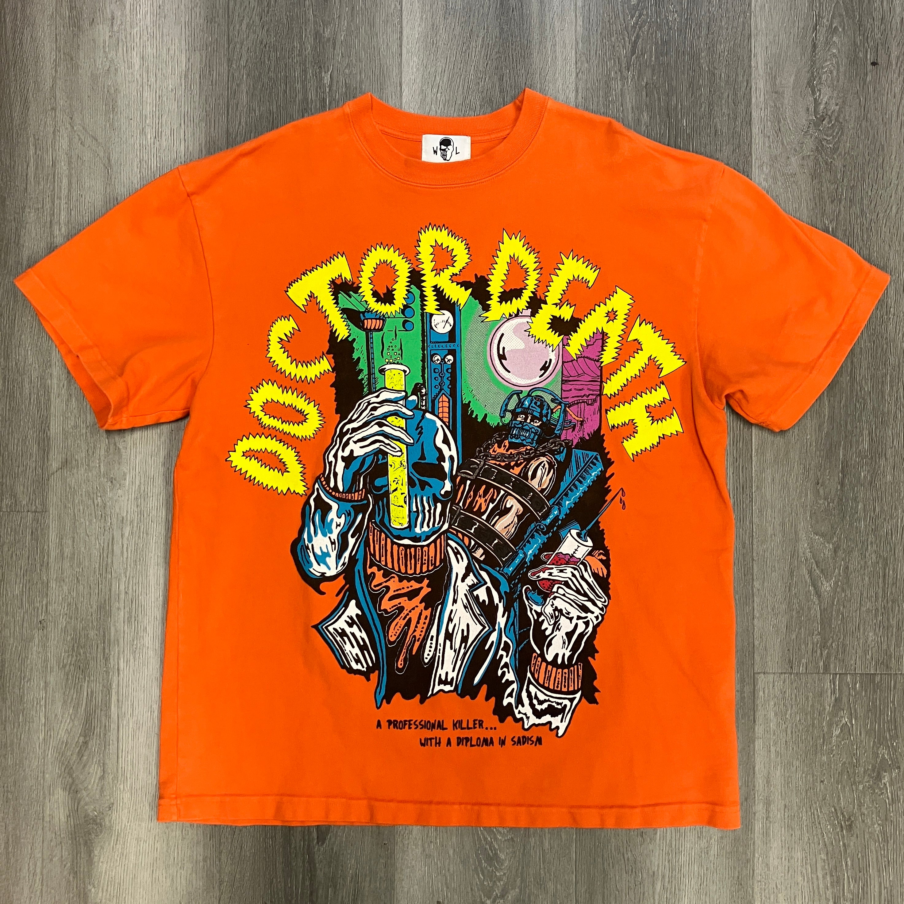 Warren Lotas Doctor Death Tee Orange