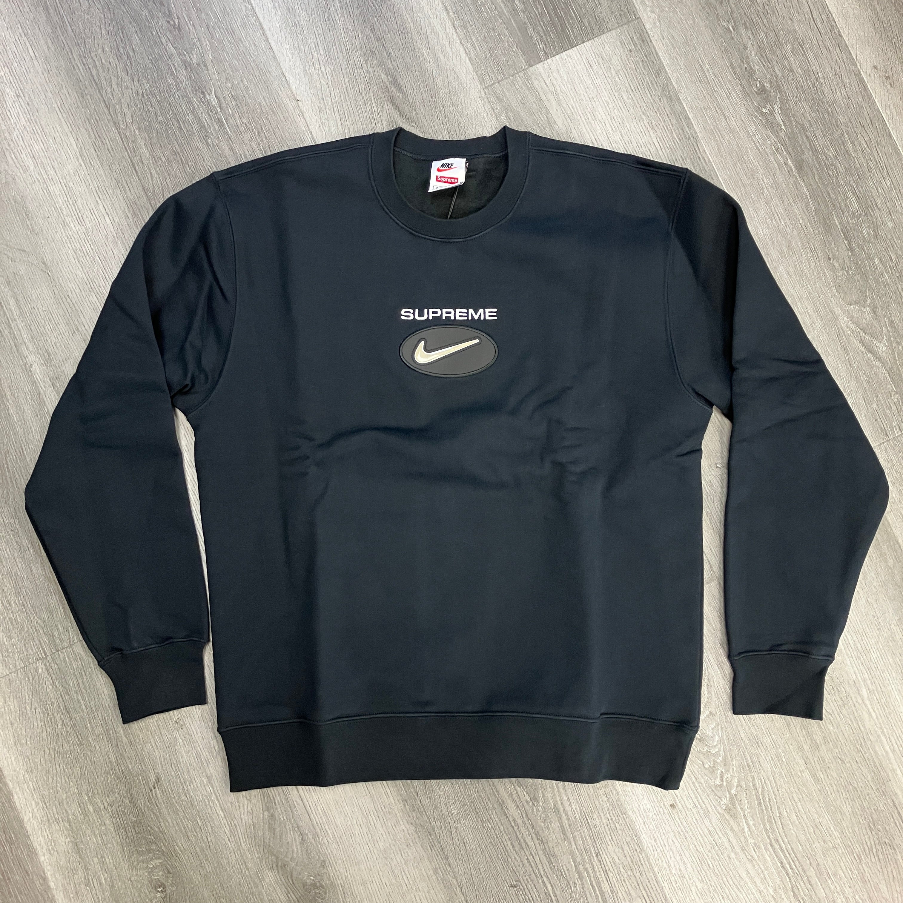 Supreme Nike Jewel Crewneck Black