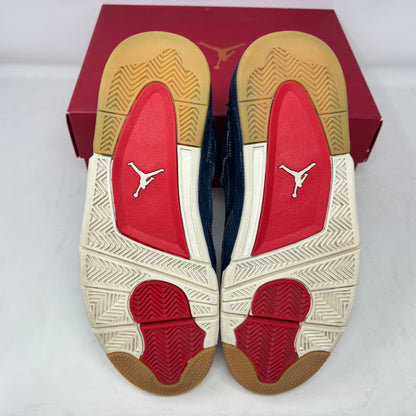 Jordan 4 Retro Levi's Denim (Tag with Levi's Logo)