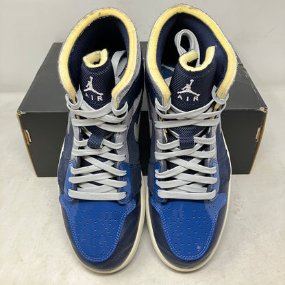 Jordan 1 Mid SE Craft Obsidian French Blue Ashen Slate White