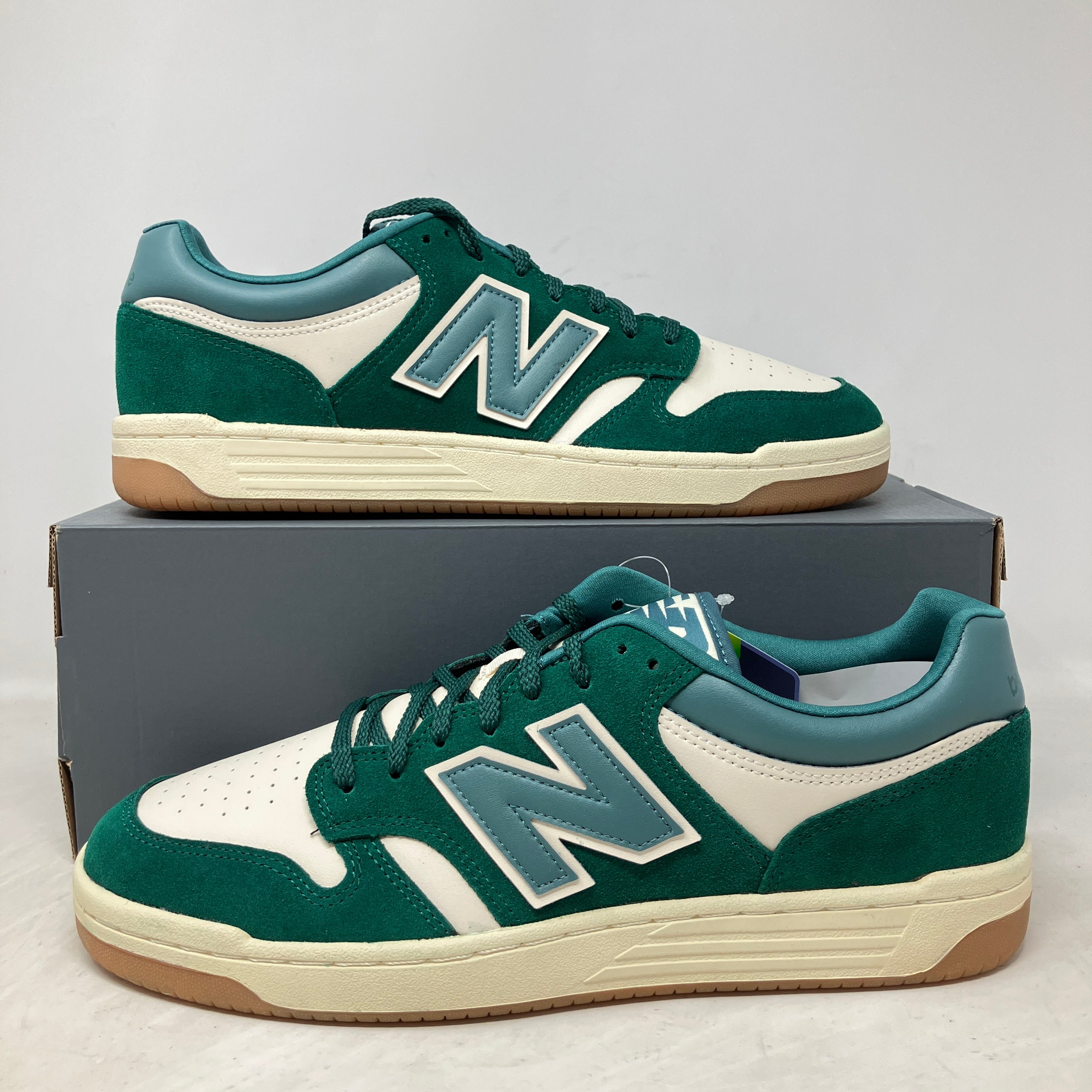 New Balance 480 Marsh Green Linen