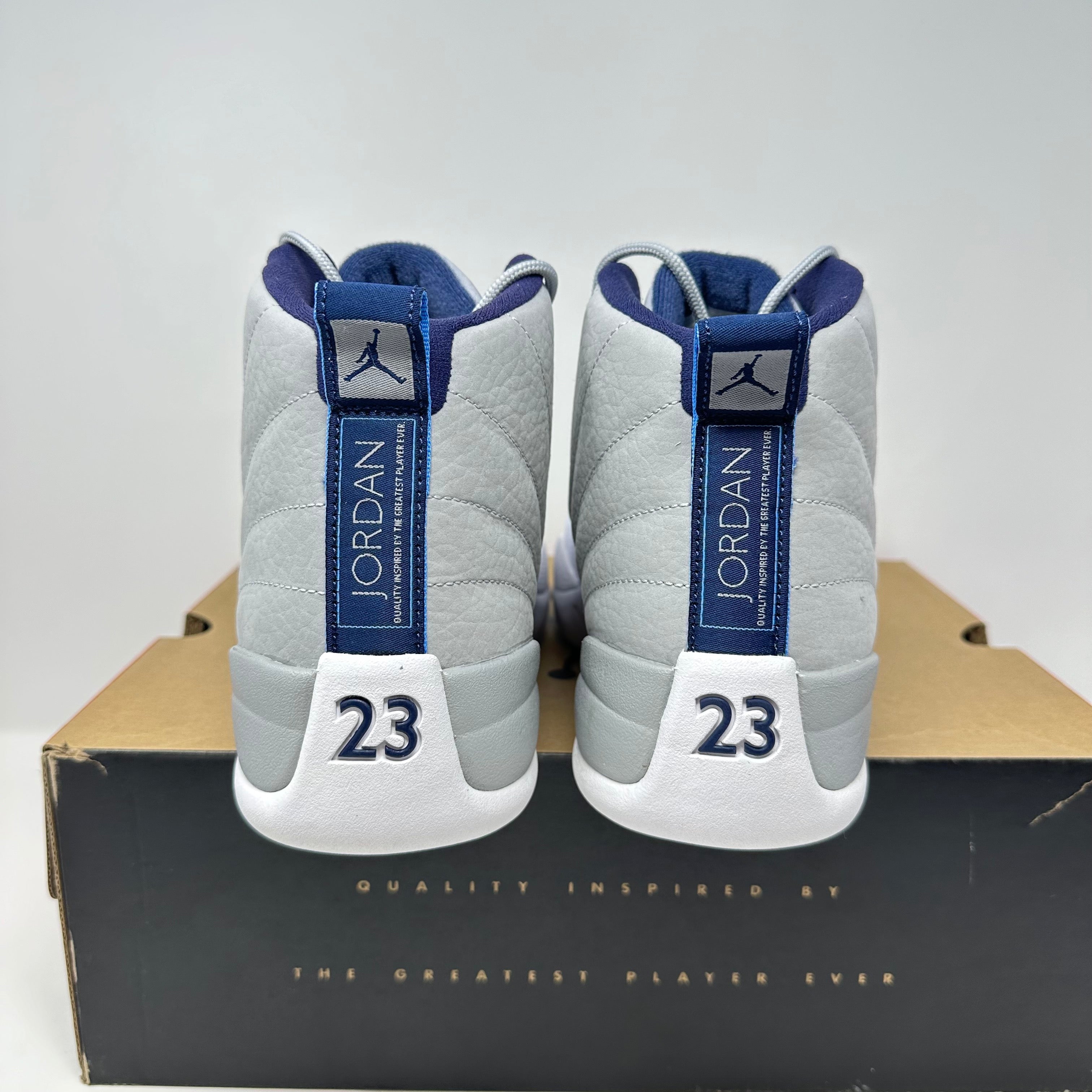Jordan 12 Retro Grey University Blue