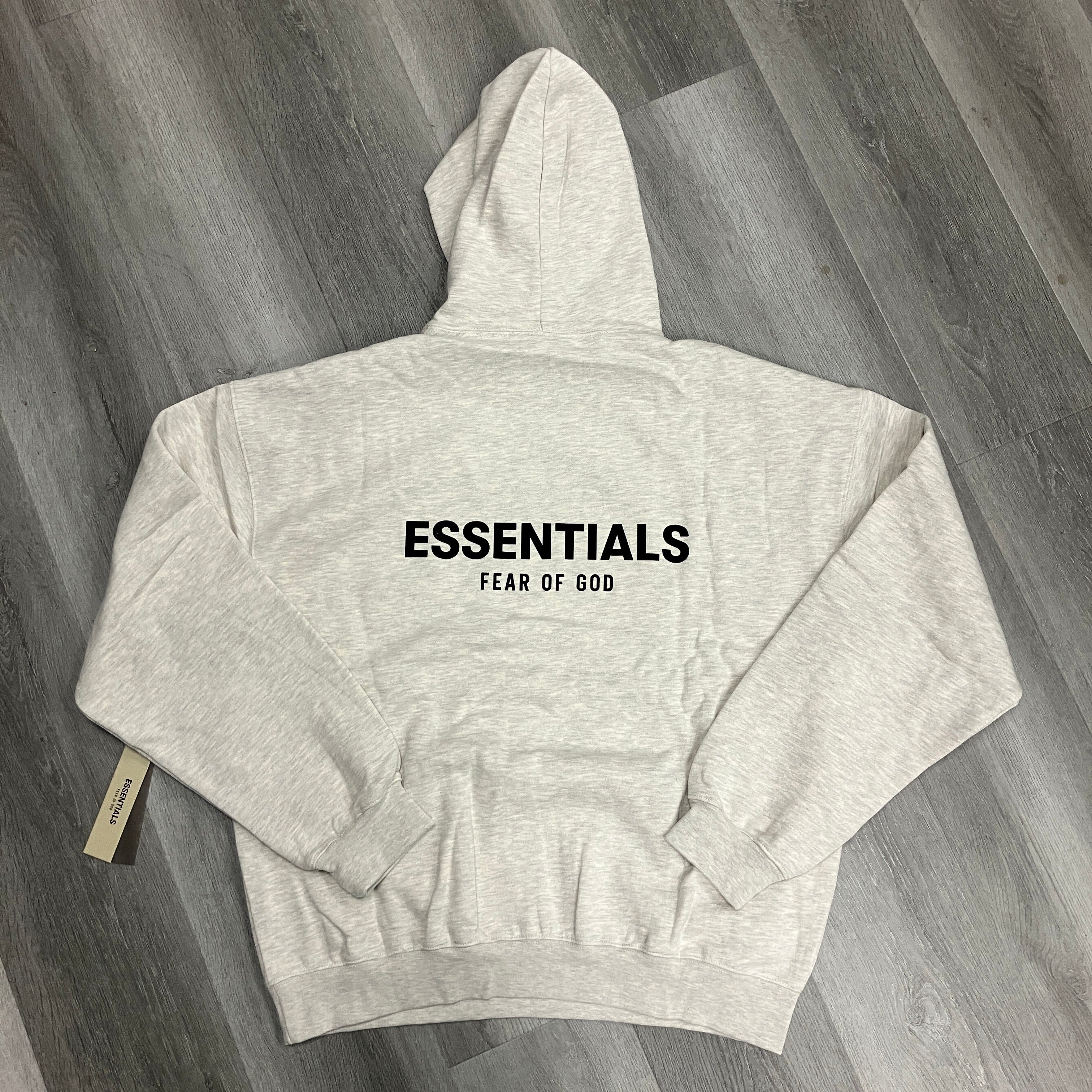 Fear of God Essentials Hoodie Light Oatmeal – Hidden Realm