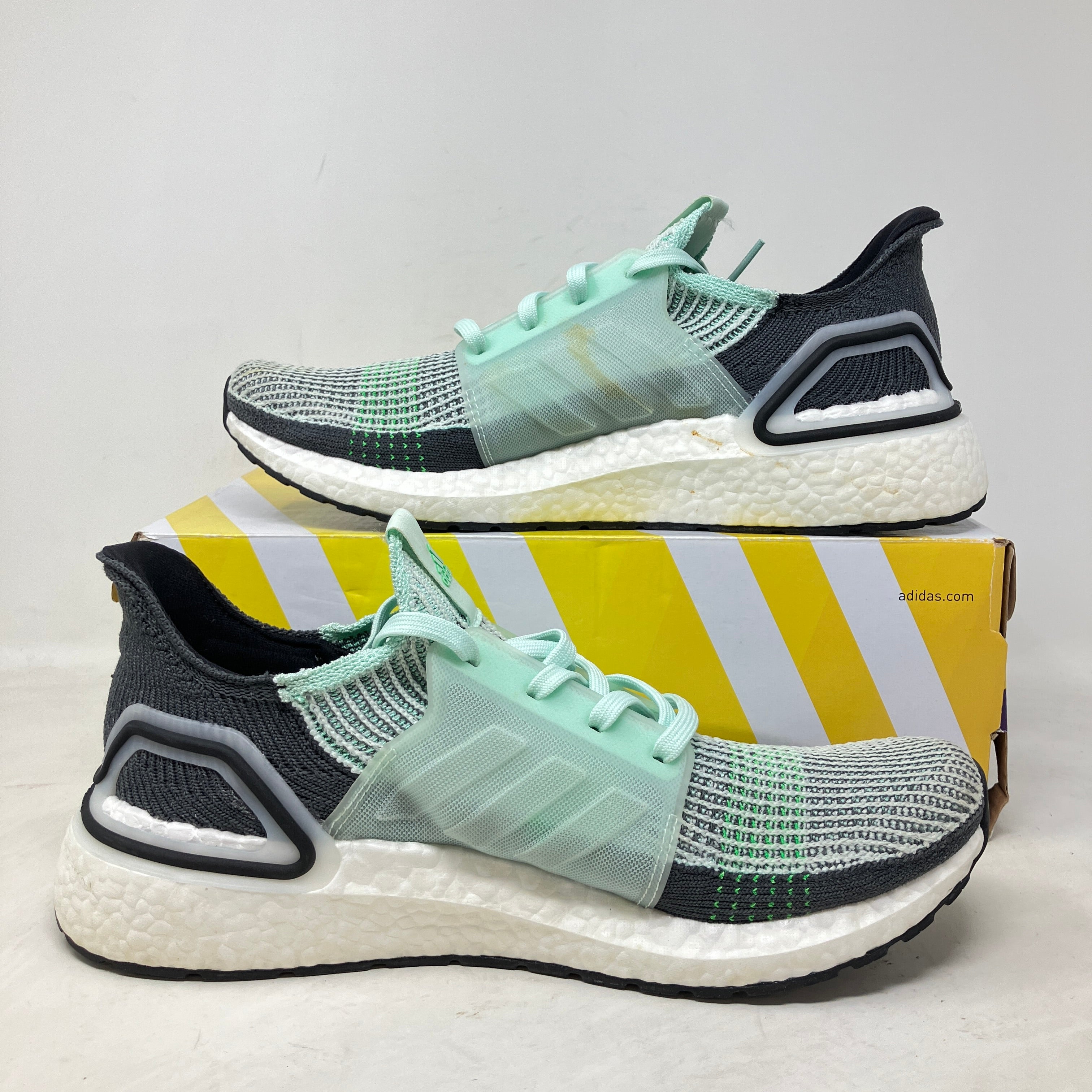 adidas Ultra Boost 19 Ice Mint Grey Six