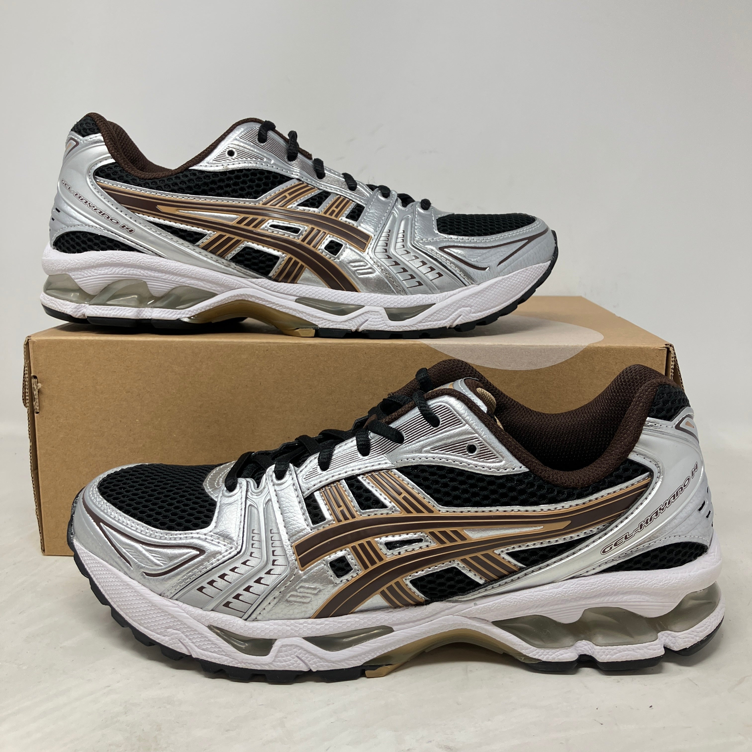 ASICS Gel-Kayano 14 Black Coffee Silver