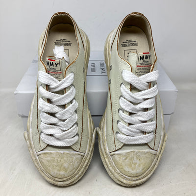 Maison Mihara Yasuhiro Cracked Leather White