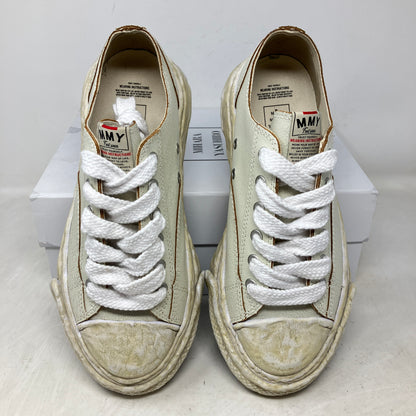 Maison Mihara Yasuhiro Cracked Leather White