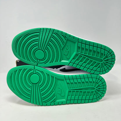 Jordan 1 Low White Lucky Green Black