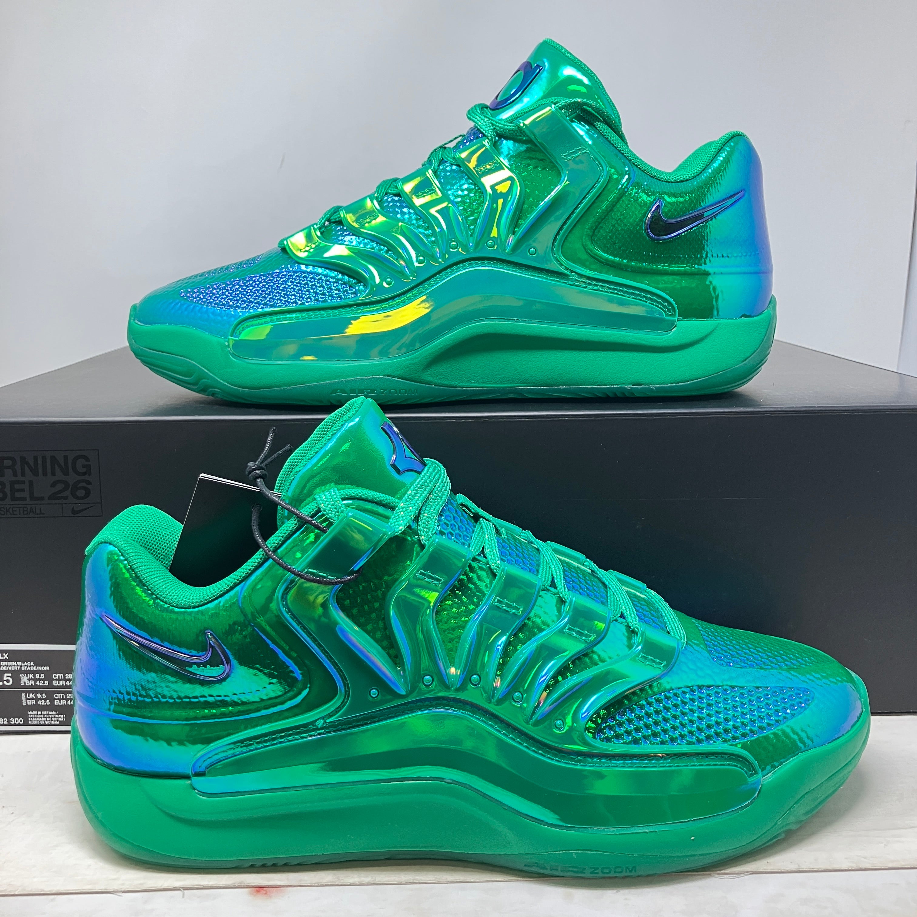 Nike KD 18 LX All-Star Warning Label