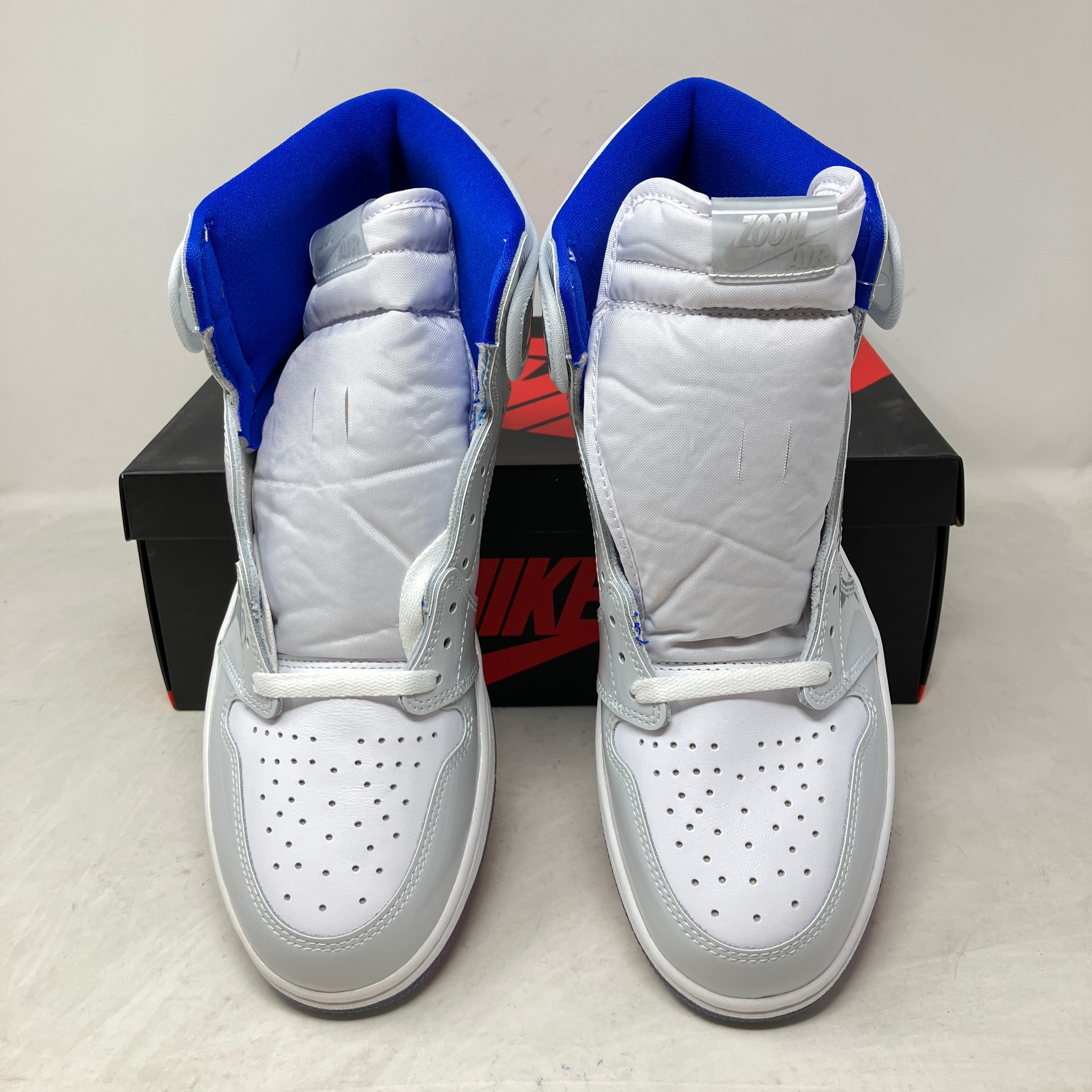 Jordan 1 Retro High Zoom White Racer Blue