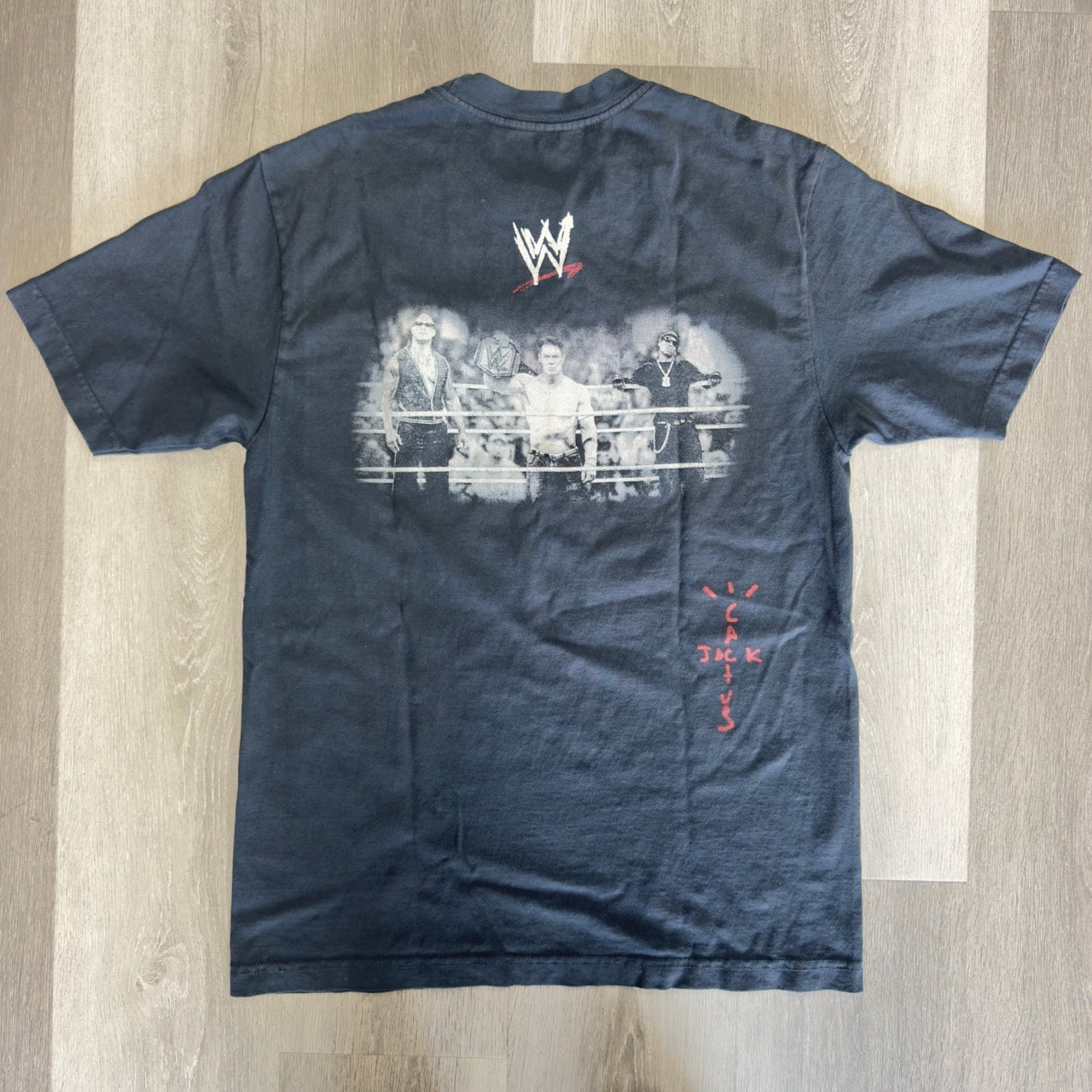 Travis Scott Wrestling Is Real T-shirt Black