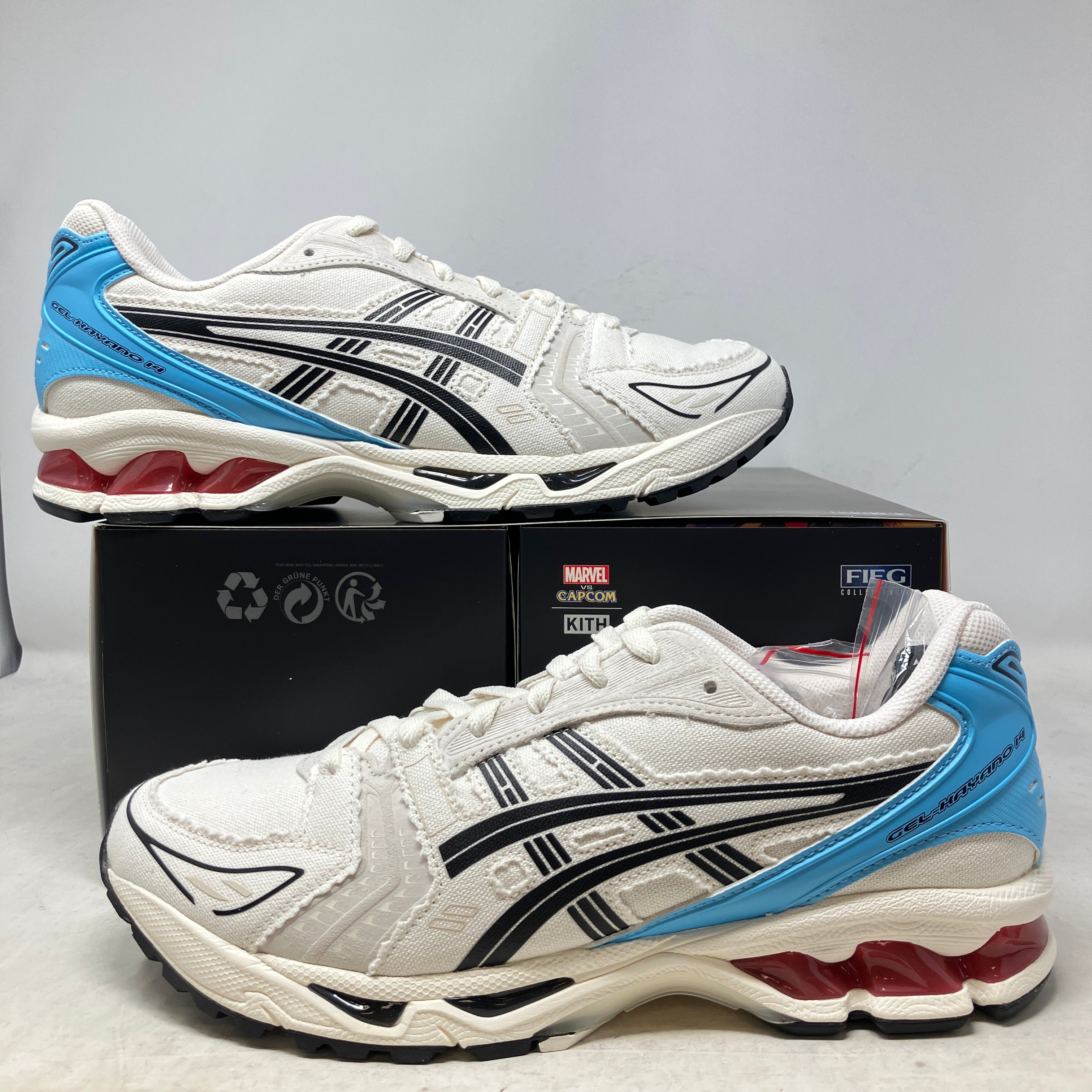 ASICS Gel-Kayano 14 Kith Marvel vs. Capcom Ryu
