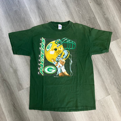 Vintage 1995 Green Bay Packers Helmet T Shirt