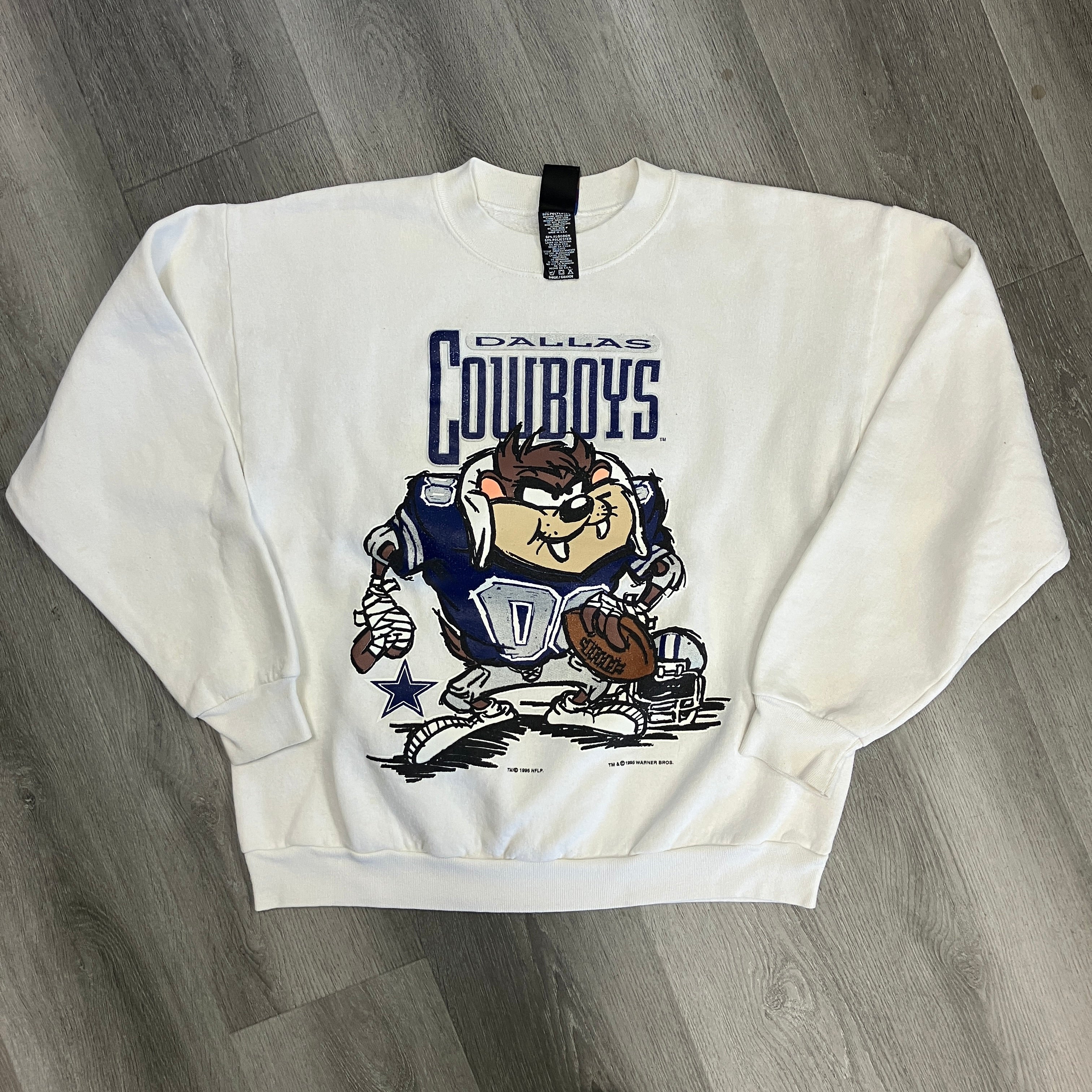 Vintage 1995 Dallas Cowboys Taz Crewneck