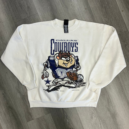 Vintage 1995 Dallas Cowboys Taz Crewneck