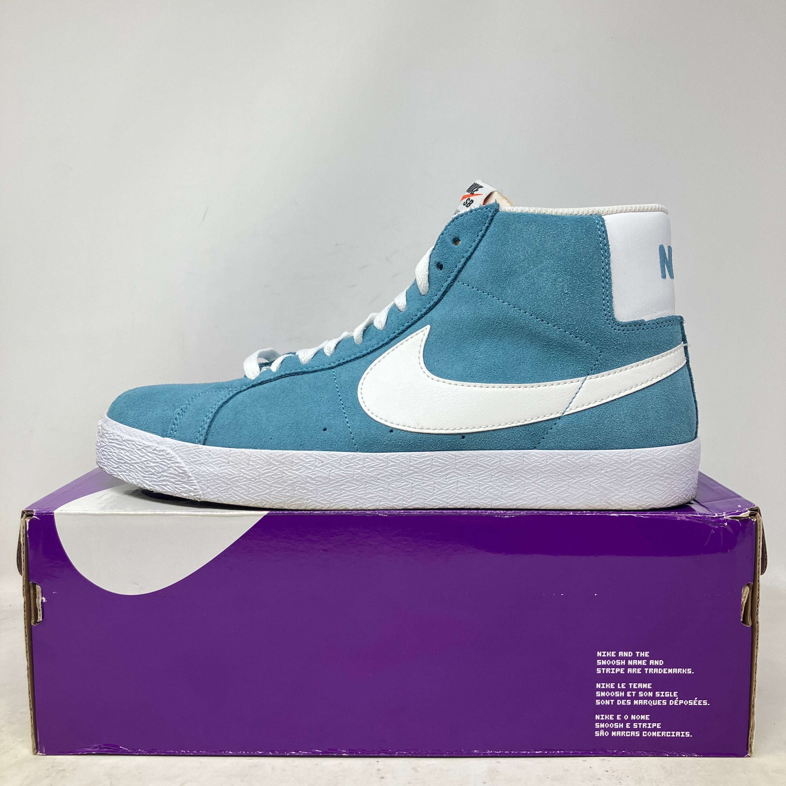 Nike SB Zoom Blazer Mid Cerulean Blue