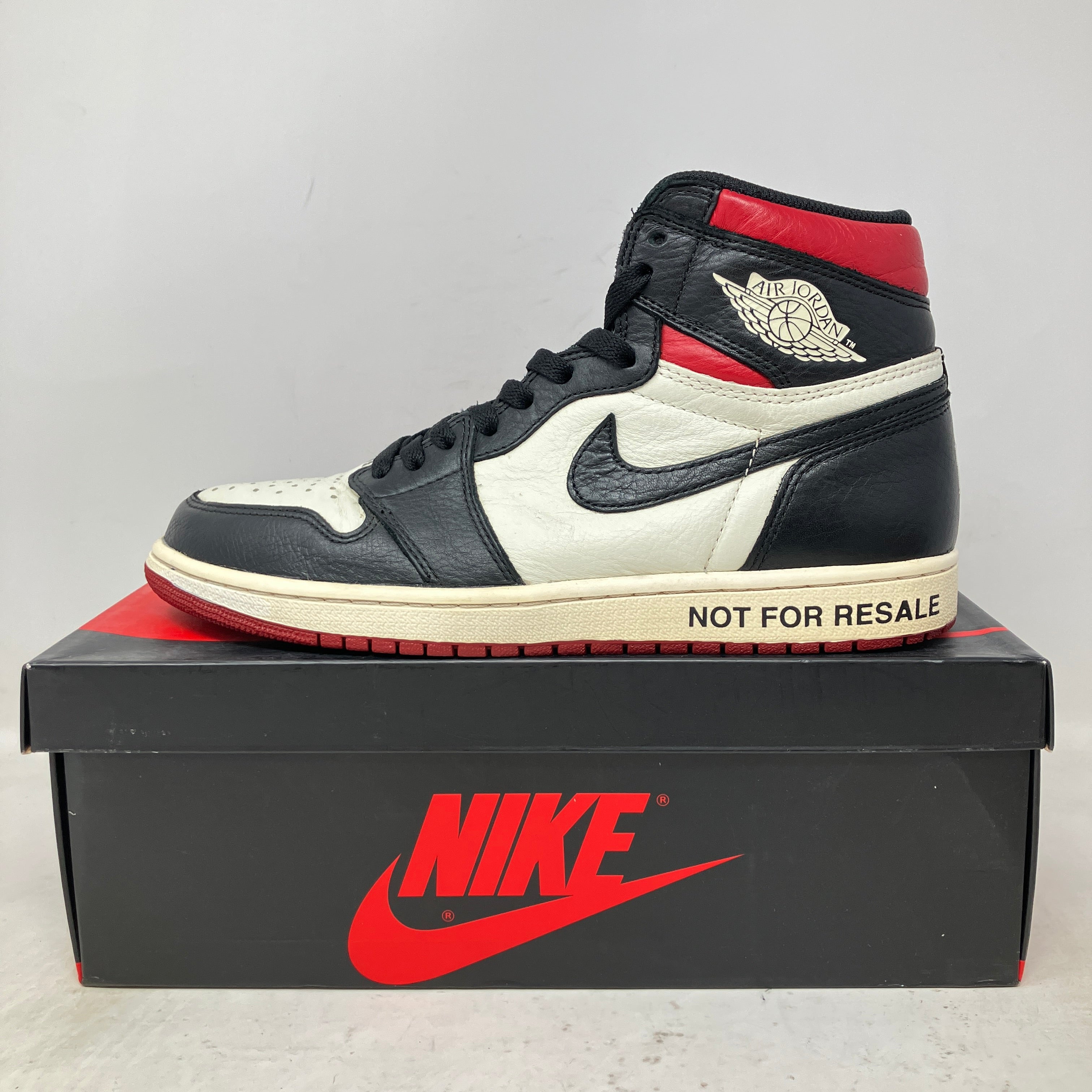 Jordan 1 Retro High Not for Resale Varsity Red