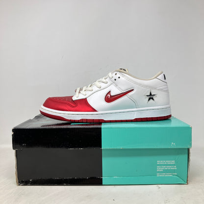 Nike SB Dunk Low Supreme Jewel Swoosh Red