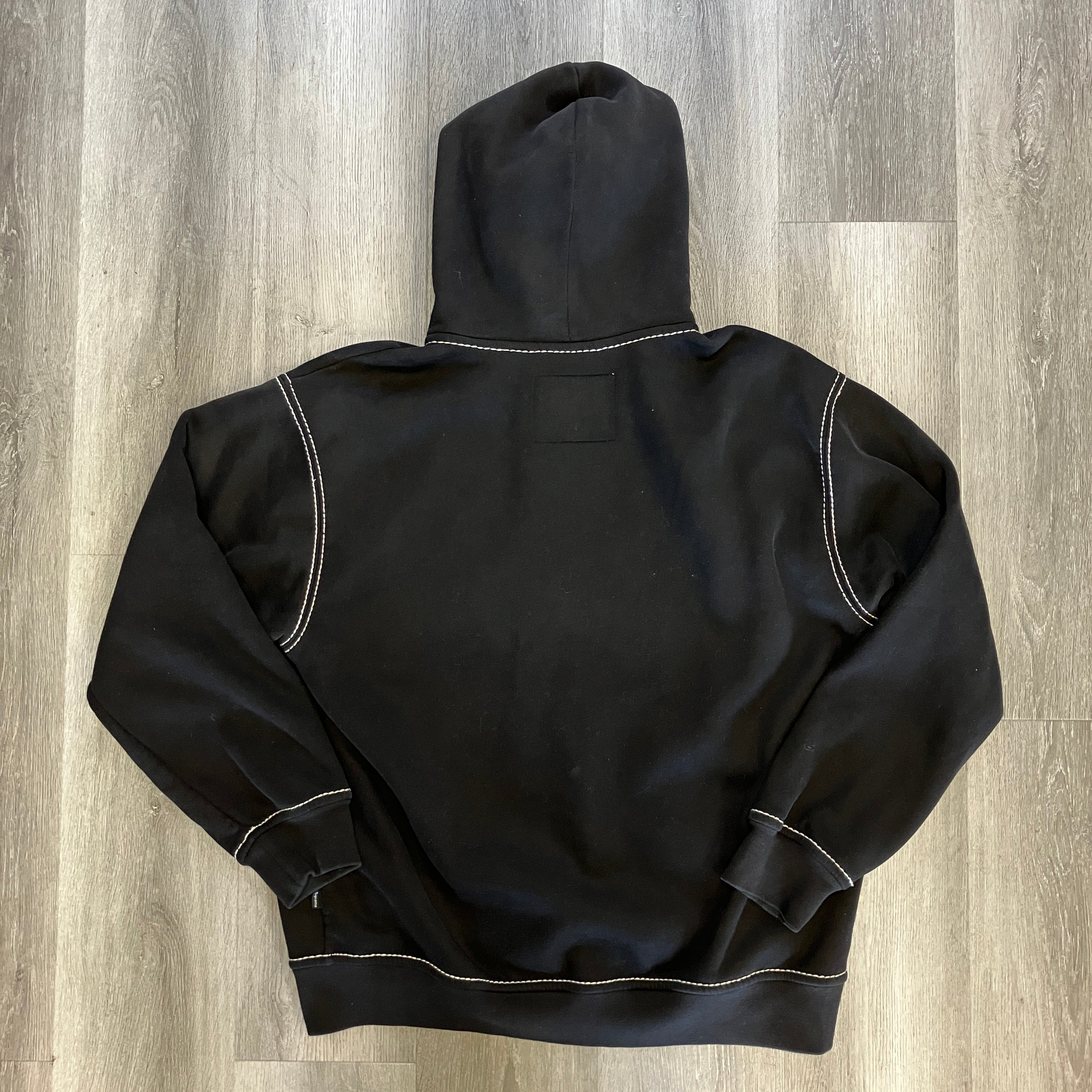 Supreme True Religion Zip Up Hooded Sweatshirt Black
