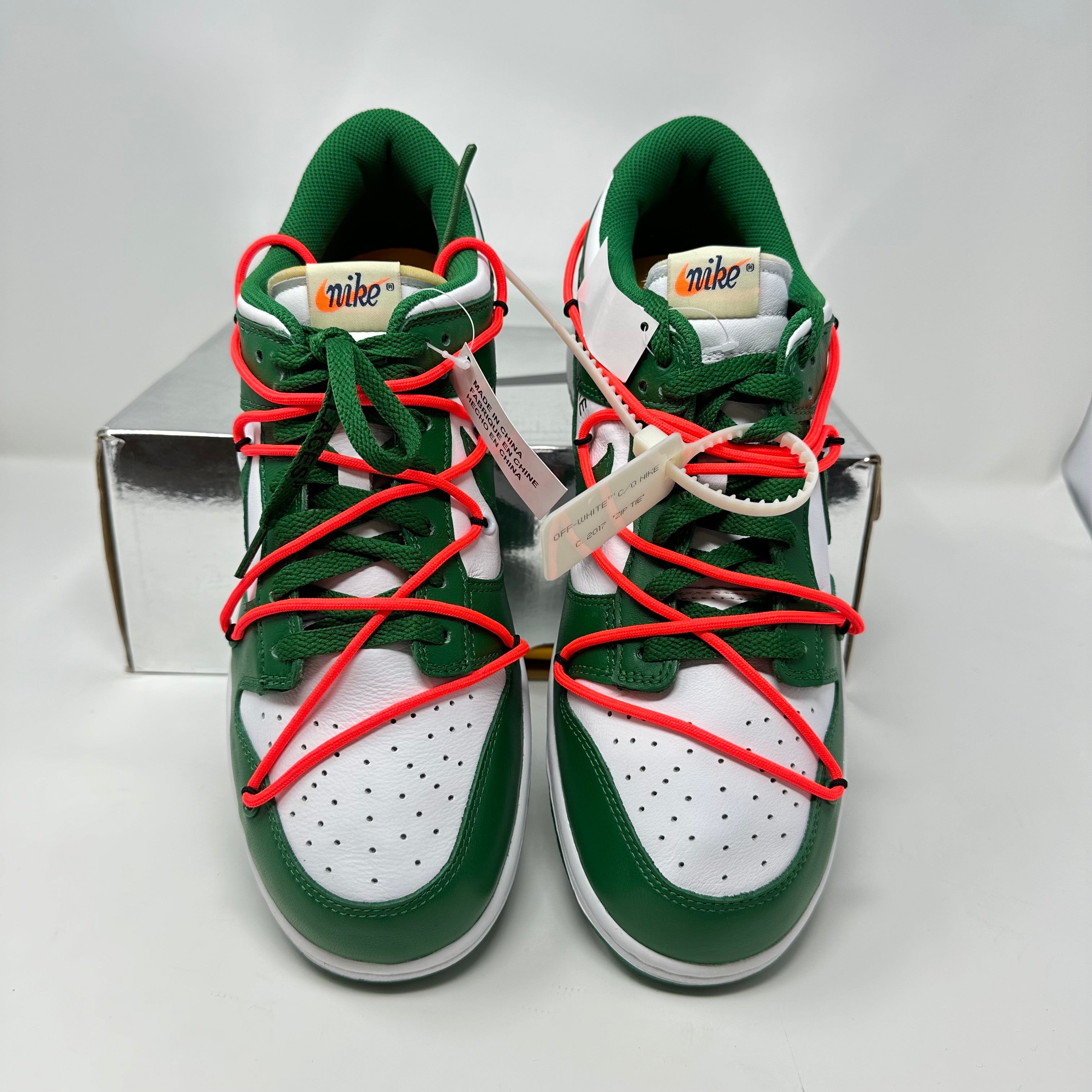 Nike Dunk Low Off-White Pine Green