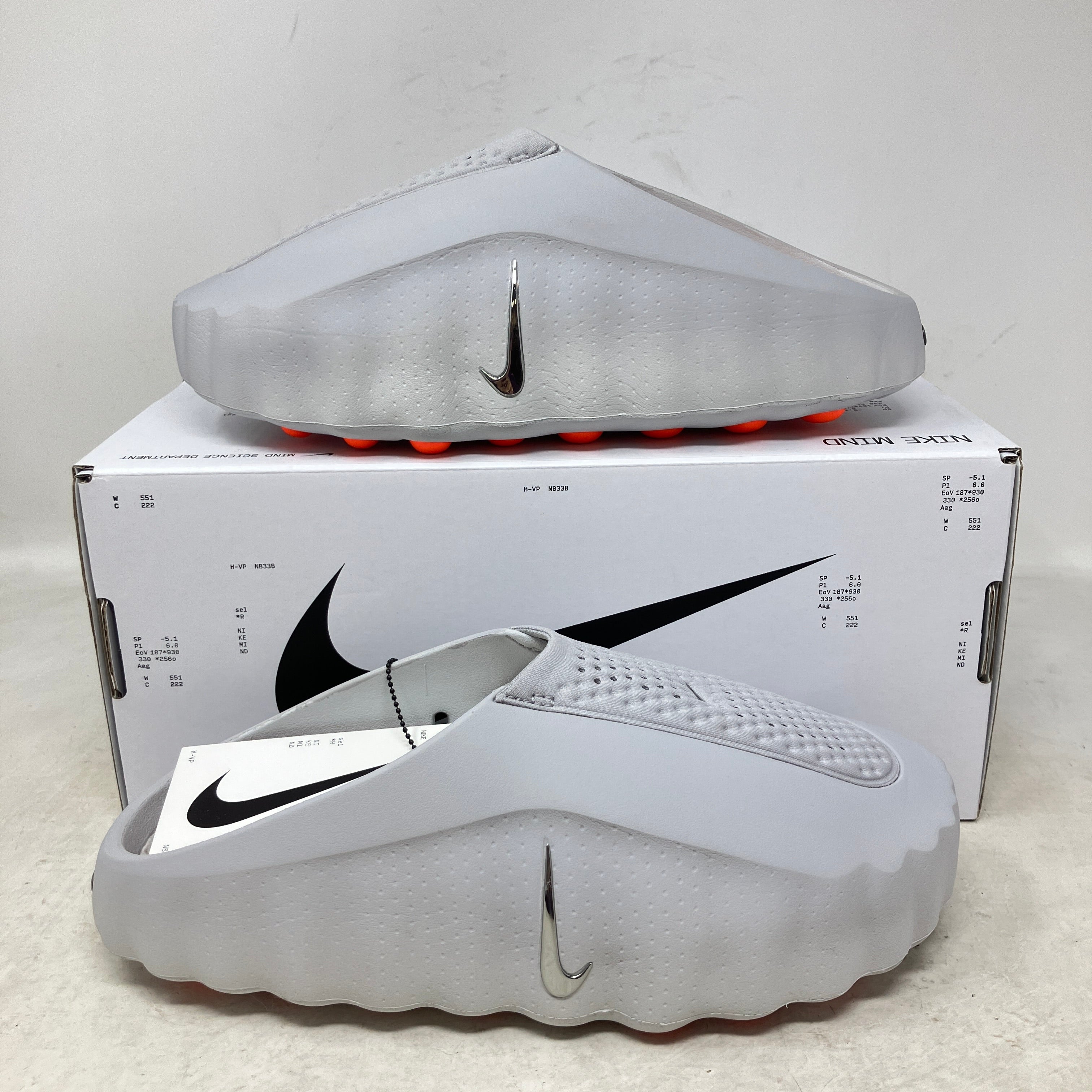 Nike Mind 001 Slide Light Smoke Grey