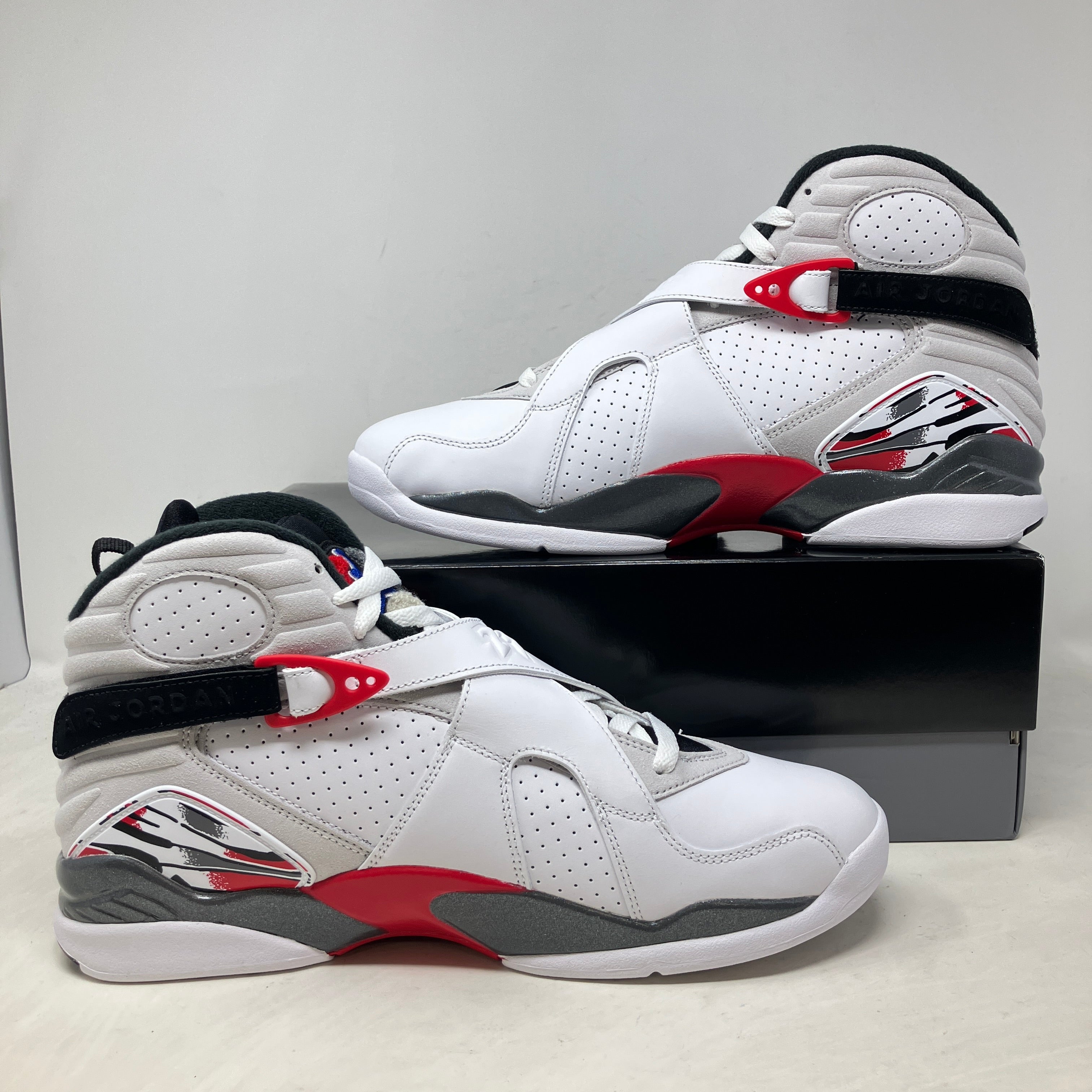 Jordan 8 Retro White True Red (2025)