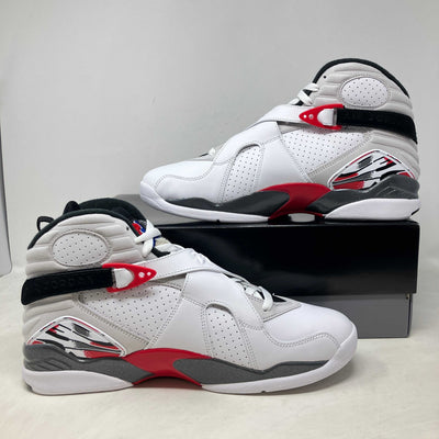 Jordan 8 Retro White True Red (2025)