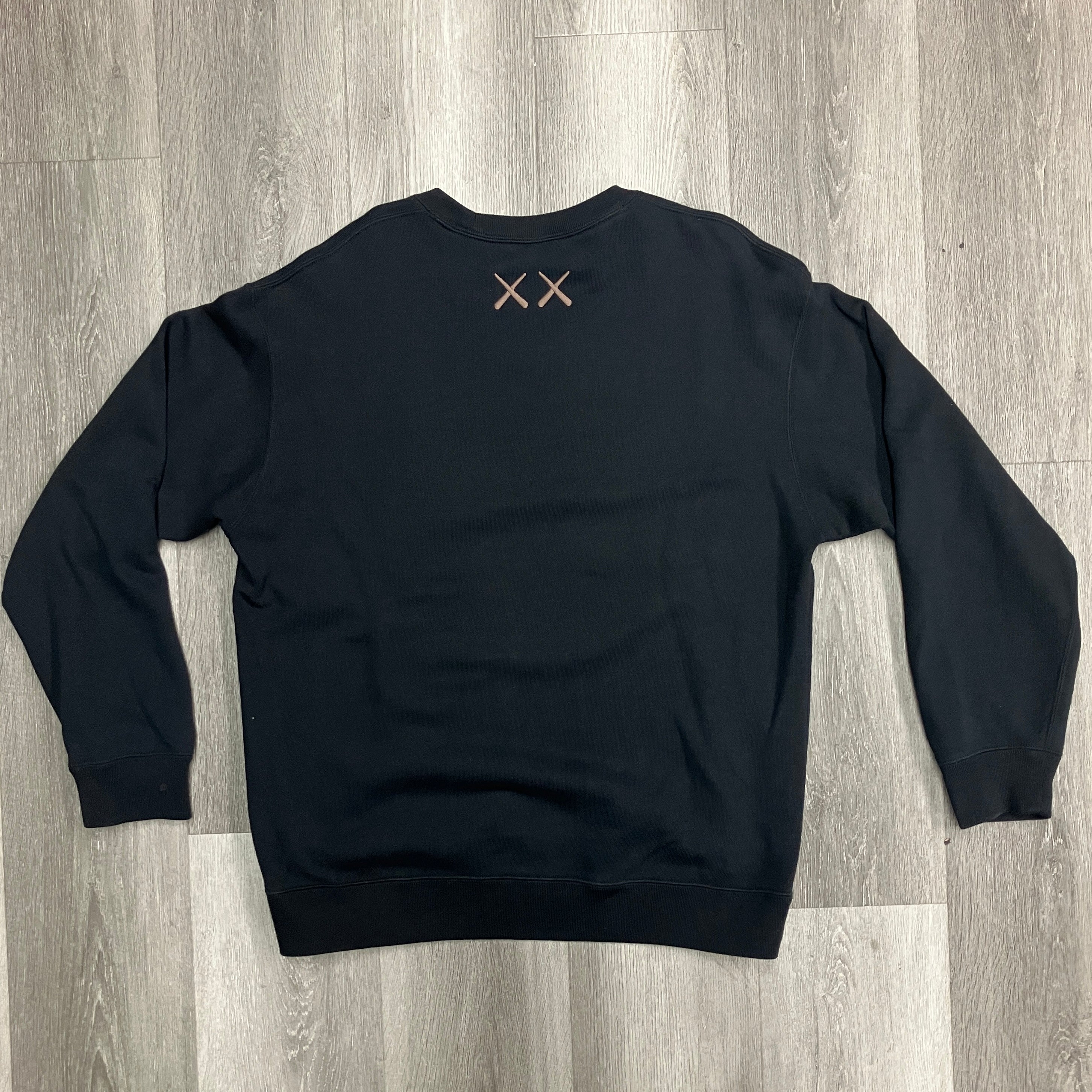 KAWS x Uniqlo Longsleeve Sweatshirt Black
