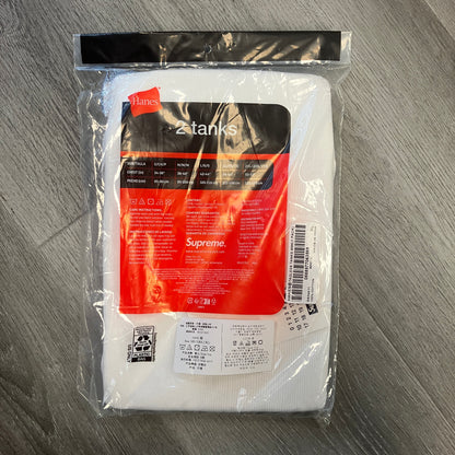 Supreme MM6 Maison Margiela Hanes Tagless Tank Top (2 Pack)