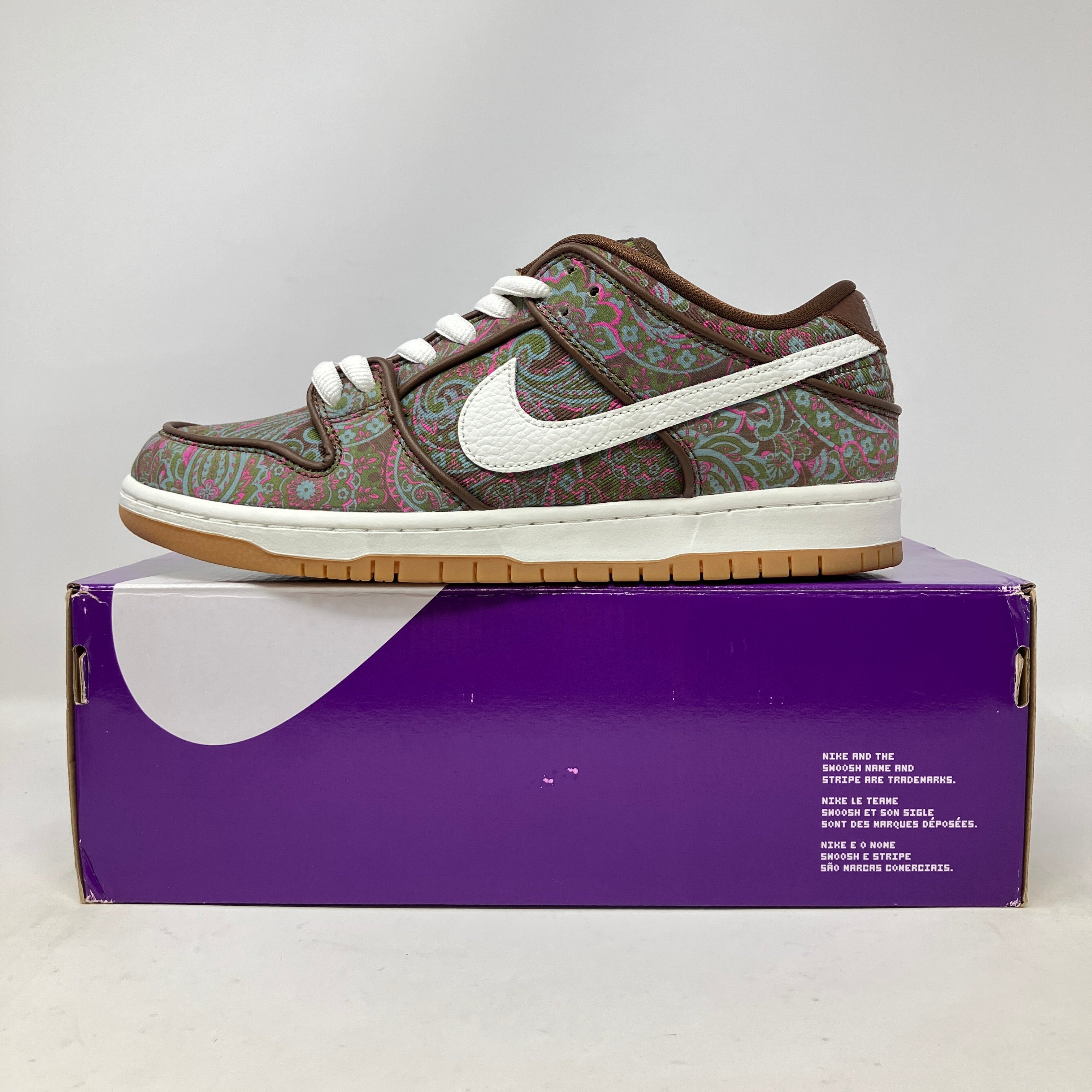 Nike SB Dunk Low Pro Paisley Brown