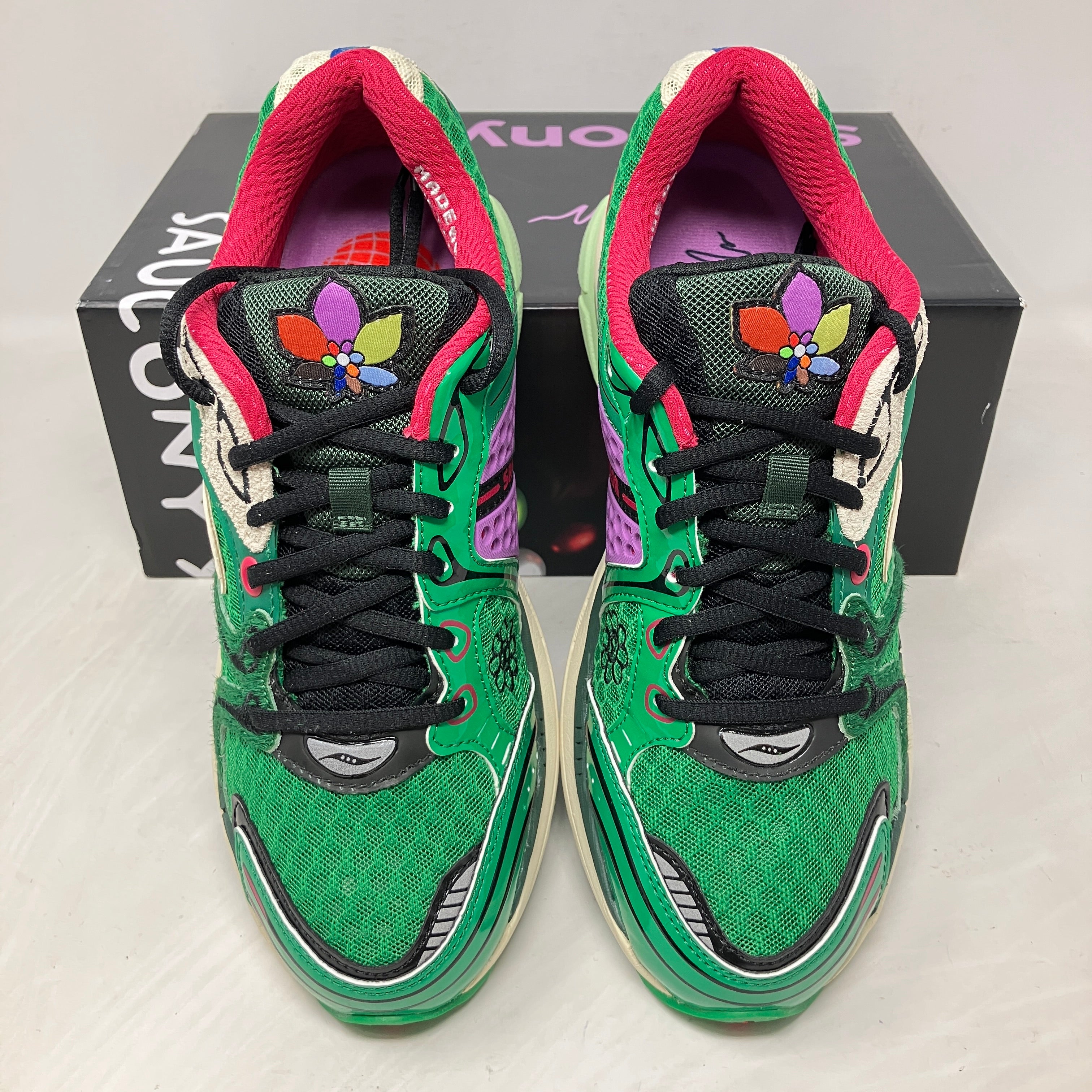 Saucony ProGrid Triumph 4 Jae Tips Flowers Grow Uptown Sugar Maple